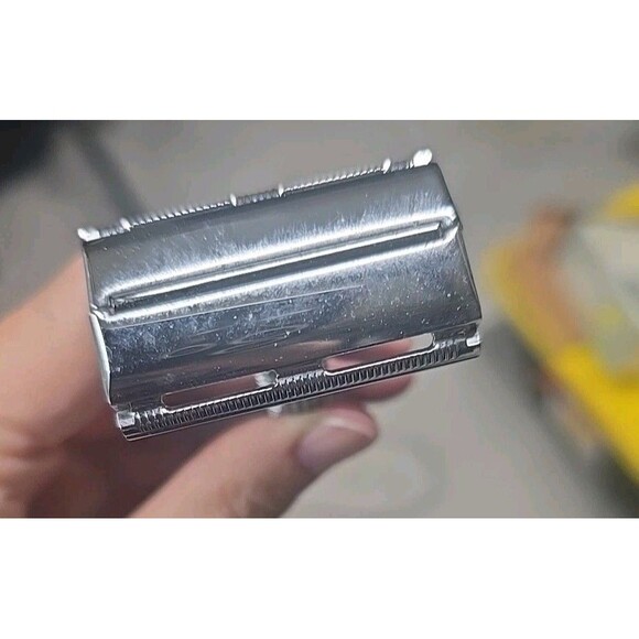 Vintage Van Der Hagen Safety Razor Germany Stainless Steel 9 Blades **READ** - Picture 10 of 10